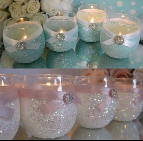 ขวดโหล Mason Jar, Tiffany Party, Idee Babyshower, Tiffany Blue Wedding, Tafel Decor, Tiffany Wedding, Bridal Shower Favors, Tiffany Blue, Shower Favors