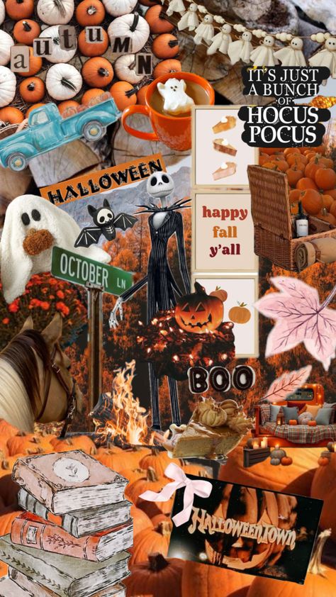 October! 🎃🧡 #autumn #fall #halloween #october It’s October, October Collage, October First, October Images, October Pictures, October Aesthetic, October Quotes, Spooky October, October Wallpaper