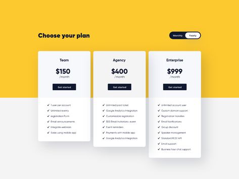 Pricing Page Design, Page Design Ideas, Website Design Pricing, Table Ui, Web Design Pricing, App Wireframe, Price Table, Price List Design, Card Ui