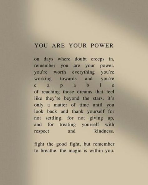 YOU ARE YOUR POWER ✨ You Are Your Power, More Power To You Quote, You Have No Power Over Me, You Have The Power, Stand In Your Power Quotes, Call Back Your Power, Own Your Power, The Power Of Now, Step Into Your Power