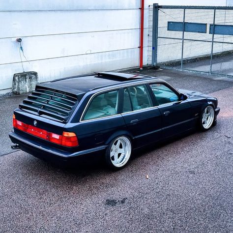 Niels Popma on Instagram: "𝕷𝖊 𝖇𝖆𝖌𝖚𝖊𝖙𝖙𝖊 • #e34 #e34touring #e34empire #ultimateklasse #ultimatedrivingmachine #ikonikbavarians #bavarian #bmwtouring #e34club #e34love #acschnitzer #schnitzer #louvres #heckblende #lowered #bagged #baggedbmws #classicbmw #classiccars #oldschool #retro #90s #vintage #bmwporn #carporn #stancebmw #stanceworks #stanced #dirtythirty #deutschland" E34 Wagon, Bmw Touring, Ac Schnitzer, Bmw E34, Car Bmw, Nice Cars, Retro 90s, Bmw M5, Wagons