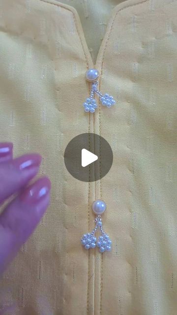 Fashion Clothing Ideas on Instagram: "beautiful work by @faizayasir61   #beadwork #beads #sequncework #sew #viralreels #viralvideos #explore #pakistanidesignerwear" Tassels Fashion Clothing, Tandoori Masala, Pearl Embroidery, Bead Crochet Patterns, Trendy Shirt Designs, Beads Work, Bead Sewing, Couture Sewing Techniques, Bead Embroidery Patterns