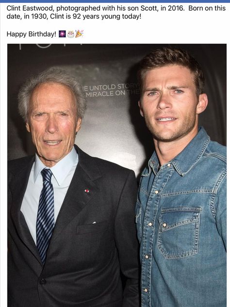 Clint And Scott Eastwood, Eastwood Movies, Like Father Like Son, Paul Walker Photos, Scott Eastwood, Classic Movie Stars, Youtube Logo, Life Quotes To Live By, Paul Walker