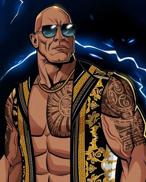 Wwe Drawings, G.o.a.t Wallpaper, Wwe Art, Wwe The Rock, Raw Wwe, Joker Drawings, World Championship Wrestling, Wwe Wrestlemania, Wrestling Posters