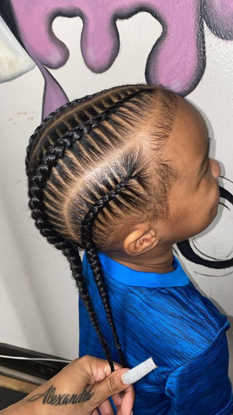 Boy Briads Hairstyle, Little Boy Braid Styles, Little Boy Hairstyles Black, Baby Boys Hairstyle, Lil Boy Hairstyles, Lil Boys Braids Styles, Boys Braided Hairstyles Kid Hair, Baby Boy Braids, Toddler Boy Hair