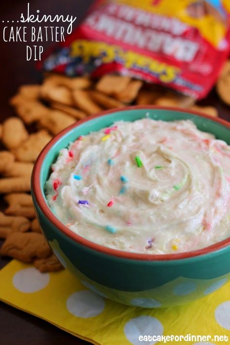 Healthy Dunkaroo Dip, Dunkaroo Dip, Easy Dessert Dips, Festive Holiday Desserts, Cake Batter Dip, Mini Cheesecake Bites, Cake Dip, Greek Yogurt Flavors, Funfetti Cake Mix