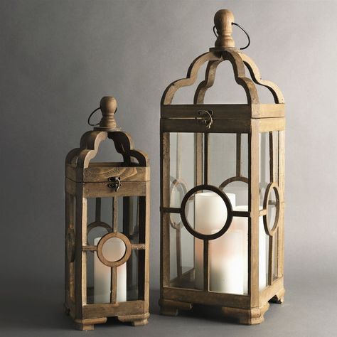 Doorbusters – Pier 1 Floor Lantern, Lantern Centerpiece Wedding, Rustic Lanterns, Lantern Centerpieces, Large Lanterns, Wood Lantern, Wooden Lanterns, Dark Wood Floors, Lantern Set