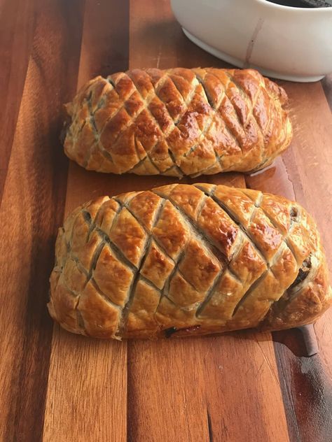 I Made Gordon Ramsay’s Famous Beef Wellington (and Here’s What You Should Know) | Kitchn Meatloaf Wellington Recipe, Christmas Beef Wellington, Beef Wellington Sauce, Wellington Sauce, Gordon Ramsey Beef Wellington, Chicken Wellington, Gordon Ramsay Beef Wellington, Christmas Beef, Chef Ramsey