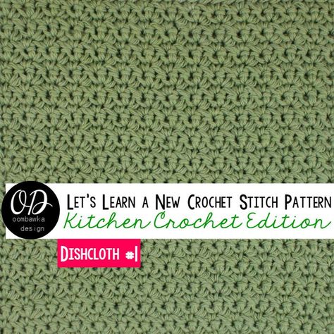 This week begins our Kitchen Crochet Edition of Let's Learn a New Crochet Stitch Pattern Thursday! For our first dishcloth - Quick & Clean, The Simplest Crochet Dishcloth. Crochet Washcloths, Beginning Crochet, Kitchen Crochet, Advanced Crochet, Design Crochet, Beginner Crochet Tutorial, Crochet Dishcloth, Crochet Washcloth, Crochet Tips