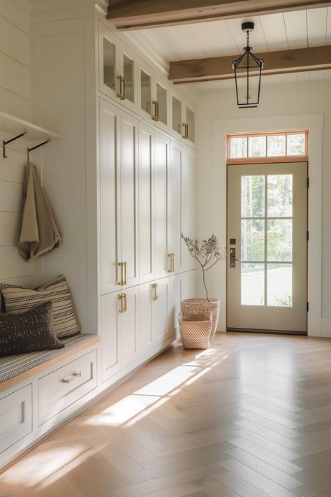 Evergreen House, Front Foyer, Mudroom Remodel, Amanda Johnson, Entryway Decor Ideas, Home Entryway, Mud Room Entry, Mudroom Entryway, Mudroom Decor