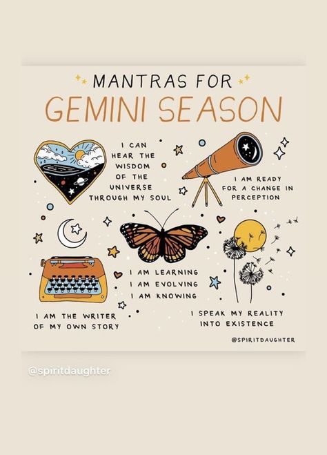 Zodiac Signs Asthetics, Gemini Season Quotes, Gemini Witch, Gemini Vibes, Zodiac Signs Animals, June Gemini, Astrology Reading, Gemini Life, Astrology Gemini