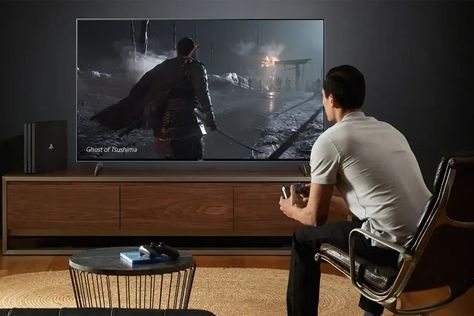 Gaming Screen, Sony Design, Oled Tv, Voice Chat, Sony Tv, Horizon Zero Dawn, Wireless Controller, Playstation 5, Digital Technology