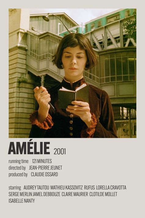 Romantic French Movies, Amelie Film Poster, Amelie Cinematography, Romantic Comedy Aesthetic, French Films To Watch, French Films Aesthetic, French Movies Aesthetic, Amélie Poulain Aesthetic, Best French Movies