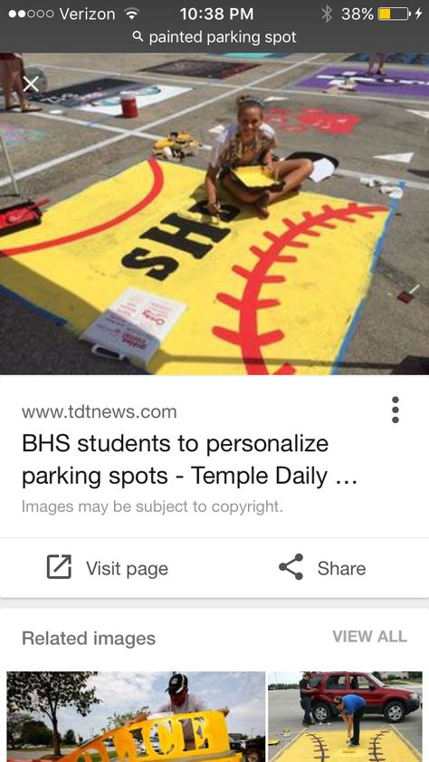 Kalli Jo Softball Parking Spot Painting, School Graduation Aesthetic, High School Graduation Aesthetic, Parking Lot Striping, Graduation Aesthetic, Senior Parking Spot, Parking Lot Painting, Ball State University, Parking Spot Painting