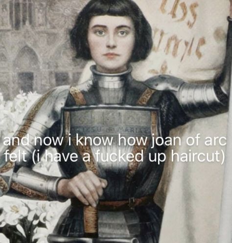 Joan D Arc, Literature Humor, Joan Of Arc, Totally Me, Silly Me, Just Girl Things, Just Girly Things, Not Mine, Girly Things