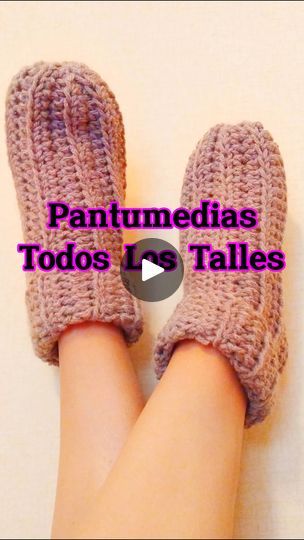 Pantuflas Tejidas, The Playlist, A Video, Media, Crochet