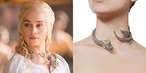 Game of Thrones jewellery Game Of Thrones Necklace, The Mother Of Dragons, Game Of Thrones Jewelry, Game Of Thrones Costumes, Game Of Throne Daenerys, Dragon Necklace, Dragon Jewelry, Mother Of Dragons, Pizza Hut