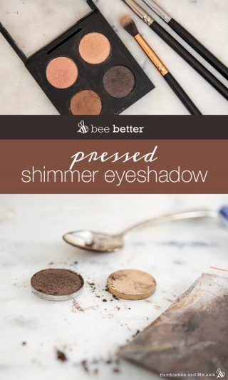 Bee Better - Humblebee & Me Homemade Eyeshadow, Eyeshadow Recipe, Diy Mineral Makeup, Diy Cosmetics Recipes, Diy Eyeshadow, Diy Makeup Recipe, Historical Recipes, Makeup Recipes, Make Your Own Makeup