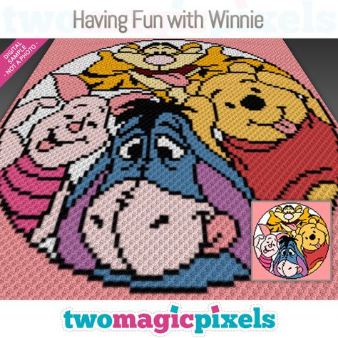 Cross Stitch Graph, Crochet C2c Pattern, C2c Crochet Pattern Free, C2c Crochet Blanket, Crochet Graph, Graph Crochet, Crochet Disney, Crochet For Beginners Blanket, C2c Crochet