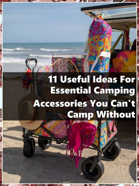 Discover the ultimate guide to essential camping accessories with our list of 11 useful ideas you can't camp without. From innovative gear to must-have tools, these camping accessories will enhance your outdoor experience and ensure you're well-prepared for any adventure. Whether you're a seasoned camper or a beginner, these essentials will make your trips more enjoyable and stress-free. Explore our tips and gear recommendations to elevate your next camping journey! Camping Toiletries, Rv Camping Accessories, Camping Fan, Useful Ideas, Rv Accessories, Camping Supplies, Amazing Sunsets, Camping Essentials, Enjoy Nature