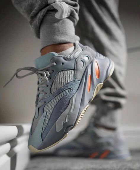 adidas Yeezy Boost 700 «Inertia» Adidas Yeezy 700, Workout Sneakers, Sneaker Outfits Women, Yeezy 700, Womens Golf Shoes, Hype Shoes, Yeezy Shoes, Leather Shoes Woman, Sneakers Outfit