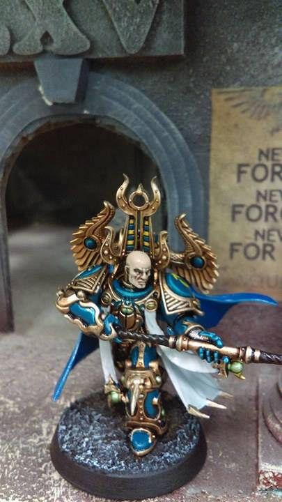 https://flic.kr/p/RDApYm | Thousand Sons Exalted Sorcerer Thousand Sons Sorcerer, Exalted Sorcerer 40k, Thousand Sons Conversions, Thousand Sons 30k, Thousand Sons 40k, Warhammer Tabletop, Chaos Legion, Chaos 40k, Sci Fi Miniatures