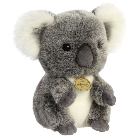 Koala Plush, Animal Help, Baby Koala, Koala Baby, Cute Stuffed Animals, White Fur, Cute Plush, Hang Tags, Kids Safe