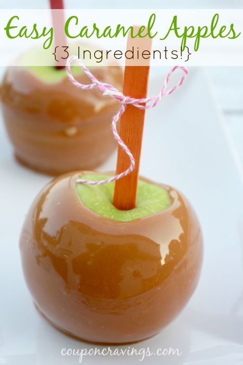 Easy Caramel Apples, Caramel Apple Recipe Easy, Homemade Caramel Candy, Caramel Dessert Recipes, Candy Apple Recipe, Caramel Apples Homemade, Caramel Apples Recipe, Caramel Apples Easy, Easy Caramel