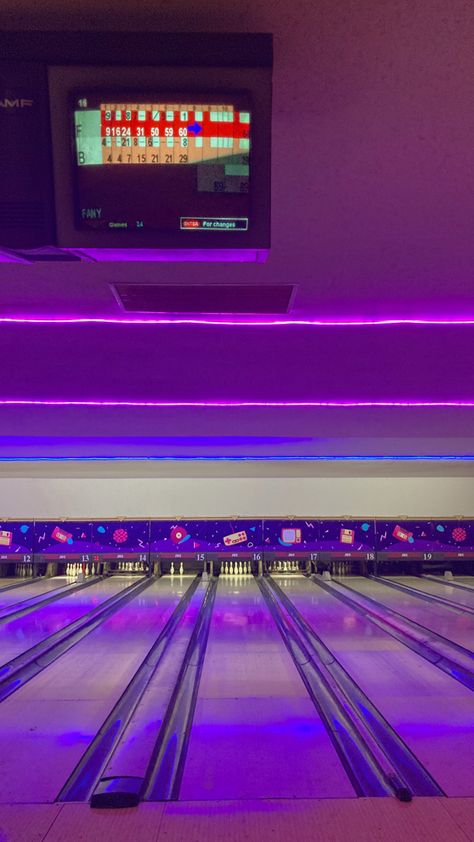 aesthetic decor bowling lane Bowling Wallpaper, Bowling Aesthetic, Bowling Lane, Inspiration Wallpaper, Random Aesthetic, Special Olympics, Bowling Alley, Homescreen Ideas, Aesthetic Decor