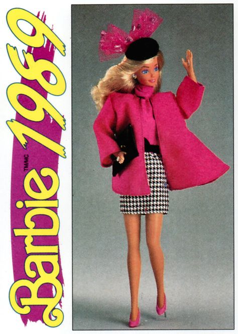 Barbie: "1989 - Paris Pretty Fashions 1" Limited Edition Trading Card No. 170 (Action/Panini) Canada 1991 Barbie Paris, Litle Girls, Barbie 80s, Barbie 90s, Barbies Pics, Sports Gallery, Barbie Party, Ken Doll, Barbie Movies