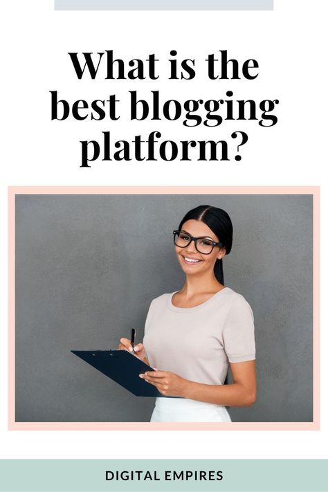 Are you confused about choosing a blogging platform? Wanna know the best platform that is suitable to grow into a profitable blog? Read my blog to pick the best blogging platform to make money #howtostartablog #bloggingforbeginners #makemoneyblogging #bloggingtips Medium Blogging, How To Start A Blog Step By Step, Best Blogging Platform, Wordpress Blogging Tips, Best Blogging Niches, What Is A Blog, Pinterest Training, Start A Website, Blogging 101