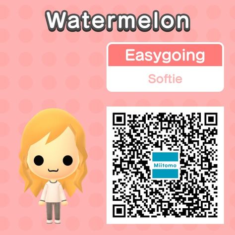 Mii Ideas Nintendo Switch, Tomodachi Life Qr Codes Cute, Tomodachi Life Qr Codes, Mii Qr, Mii Characters, Tomodachi Life, Life Code, Clown Illustration, Qr Codes Animal Crossing