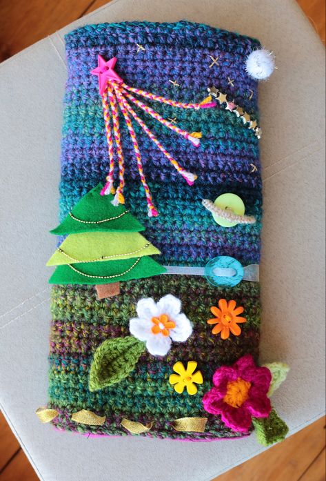 Ravelry: Lou's Simple Twiddle Muff by Louisa Green Hand Muffs, Hand Muff, Wildwood Nj, Knitting For Charity, Sensory Blanket, Fidget Blankets, Fidget Quilt, Crochet Motif Patterns, Crafts For Seniors