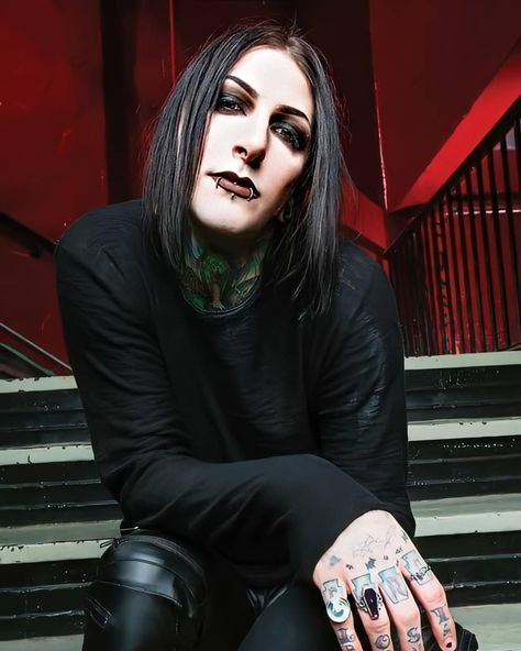 Miw Band, Ricky Horror Olson, Ricky Horror, New Wave Music, Just Deal With It, Chris Motionless, Celebrity Singers, Motionless In White, Emo Guys