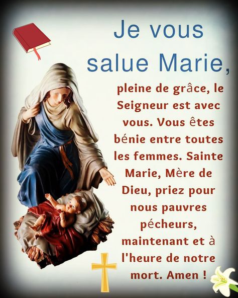 Et Jésus, le fruit de vos entrailles est béni. Sainte Marie, mère de Dieu, priez pour nous pauvres pécheurs, maintenant et à l'heure de notre mort. Amen Sainte Marie, St Mary, Jesus Christ, Jesus