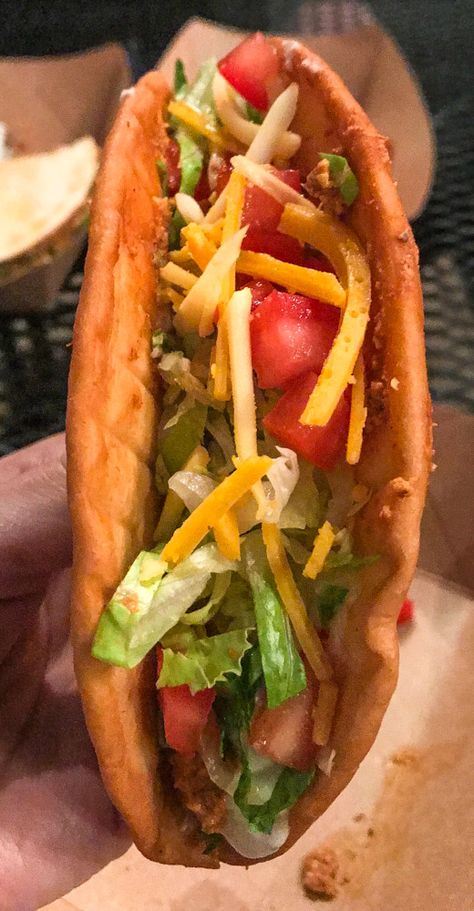 Vegan Chalupa Recipe, Vegan Taco Bell, Chalupa Recipe, Vegan Copycat, Walnut Meat, Longevity Recipes, Tacos Vegan, Vegan Taco, Food Platter