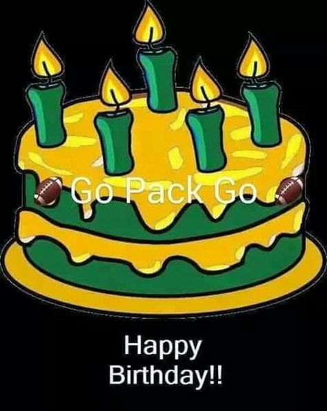 Happy Birthday Packers Birthday, Green Bay Packers Birthday, Bay Quotes, Green Bay Packers Funny, Packers Funny, Bday Greetings, Green Bay Packers Wallpaper, Green Bay Packers Aaron Rodgers, Cricut Birthday Cards