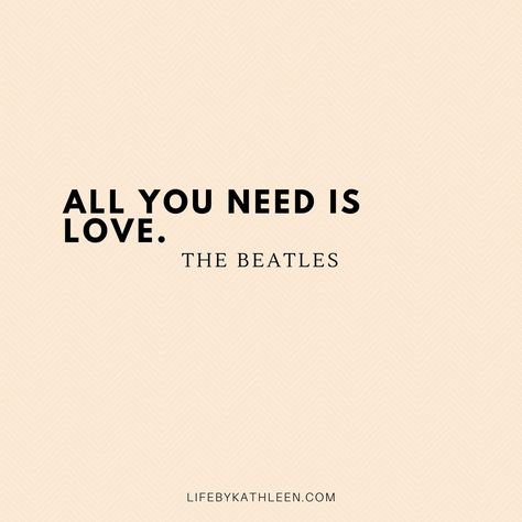 All you need is love - The Beatles #quotes #thebeatles #allyouneedislove #love #songlyrics #lyrics Love Is All You Need Quotes, Beatles Quotes Inspirational, The Beatles Song Lyrics, Love Is All You Need, The Beatles Quotes, Unique Charcuterie Board Ideas, Girls Night Cocktails, Unique Charcuterie Board, Unique Charcuterie