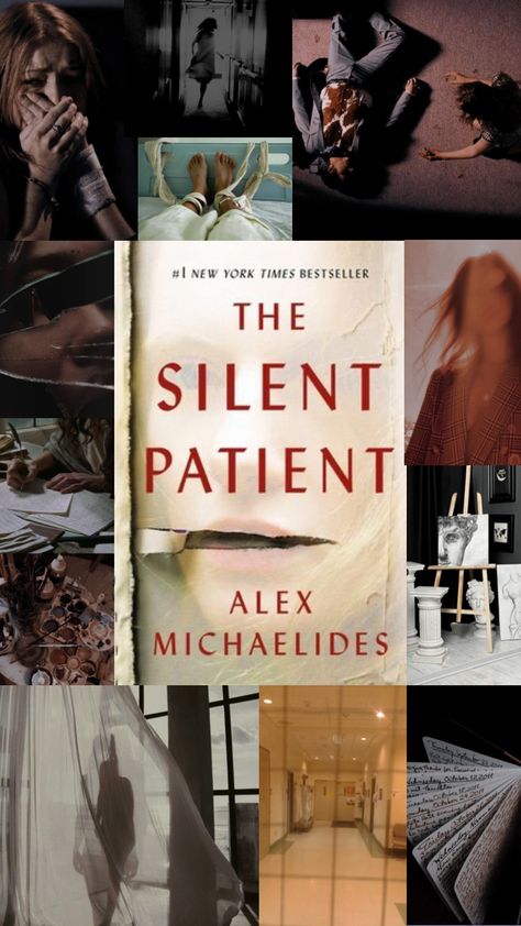 Silent Patient Fanart, The Silent Patient Book Aesthetic, Alcestis Painting The Silent Patient, The Silent Patient Fanart, Novel Checklist, The Silent Patient Book, Tbr Aesthetic, Book Reels, The Silent Patient