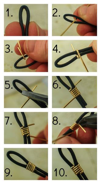 wire. Kalung Manik-manik, Diy Jewelry Tutorials, Pola Gelang, Cord Jewelry, Gelang Manik, Jewelry Knots, Easy Diy Jewelry, Diy Wire Jewelry, Jewelry Techniques