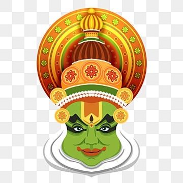 Onam Drawing Images, Onam Poster Ideas, Kathakali Vector, Maveli Onam Drawing, Maveli Onam Png, Onam Celebration Decoration, Kathakali Face Drawing Outline, Kathakali Illustration, Ritual Wallpaper