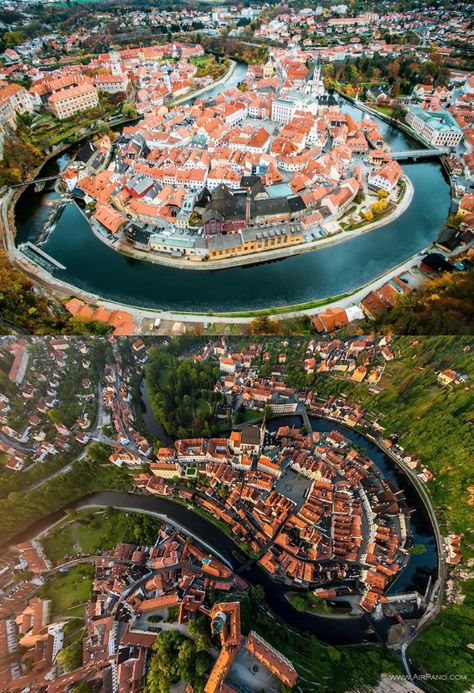 Cesky Krumlov on the Vltava River Cesky Krumlov, World Photo, I Want To Travel, Future Travel, Nature Travel, Dream Vacations, Prague, Czech Republic, Photography Inspiration