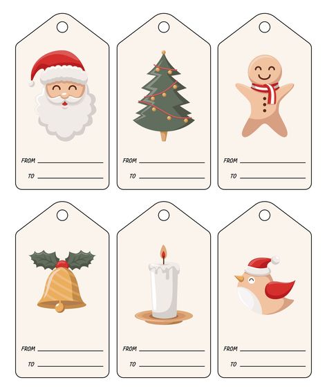 Printable Christmas Gift Tags To From Christmas Tags, Xmas Tags Printable Free, Christmas To And From Tags, To And From Tags Printable, Christmas Gift Cards Printable, Giving Tree Tags, Christmas Printable Decorations, Gift Card Christmas Ideas, Christmas Tags Printable Free Templates