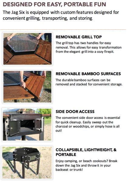 JAG Six JAG Eight Jag GrillsJag Grills Jag Grills Jag Grills Jag Grills Jag Grills Jag Grills Jag Grills Bbq Table Diy, Fire Pit Food, Primitive Cooking, Group Food, Bbq Table, Fire Pit Grill, Table Diy, Camper Trailers, Diy Table