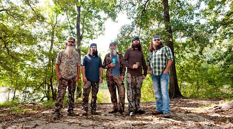 The Robertsons, stars of “Duck Dynasty,” include, from left: Phil, Jep, Si, Jase and Willie in West Monroe, La. Duck Dynasty Family, Willie Robertson, Phil Robertson, Robertson Family, Honey Boo Boo, Duck Commander, Godly Men, Duck Calls, Quack Quack