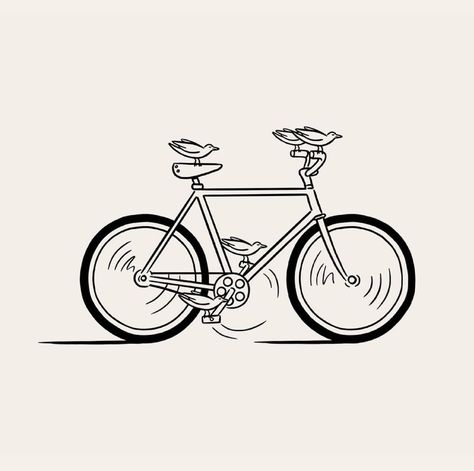 33 Top Illustrators to Follow in 2022 Cycling Posters Graphic Design, Joshua Noom, Matt Blease, Postcard Drawing, Bicycle Quotes, Sneakers Illustration, Bicycle Tattoo, Cycling Posters, Life Worth Living