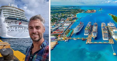 I cruise almost every weekend: here's my walking tour of Nassau | Royal Caribbean Blog Freedom Of The Seas, Cruise Ports, Bahama Mama, East Street, Nassau Bahamas, Small Waterfall, Princess Margaret, Cruise Port, Shore Excursions