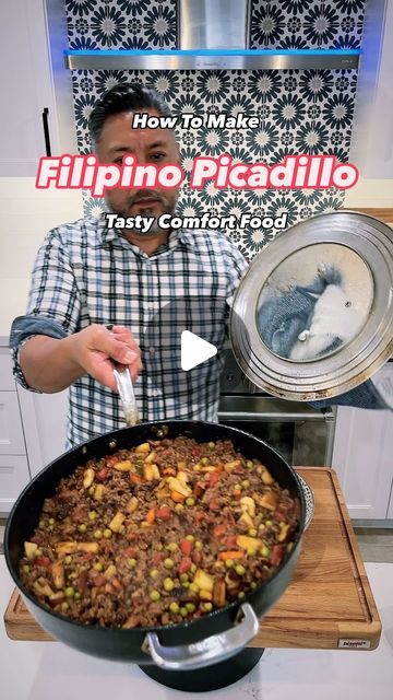 Bobby Guzman on Instagram: "⬇️Share and Save Recipe⬇️
To me, more than other Spanish named dishes, Filipino Picadillo really does closely resemble the recipes enjoyed throughout Latin cultures. Though each region will rely on their own preference like olives, peas, raisins, fish dauce - common to all Picadillo recipes is ground beef stewed in a tomato sauce accented with local veggies like potatoes, carrots. I like to add bacon – because bacon rocks. Served over rice, it’s the ultimate hearty tasty comfort food that’s easy to make and easy on the budget – which we all can use nowadays. All ingredients available fresh from @islandpacificmarket #homecooks #foodies #filipinofood #filipinocook #foryourpage #filipinofoodmonth #picadillo #teamraisins
 
• 1 large potato 2 carrots diced and seared Filipino Picadillo, Picadillo Recipe, Ground Beef And Potatoes, Filipino Foods, Potatoes Carrots, Filipino Recipes, Beef Stew, Ground Beef Recipes, Save Food