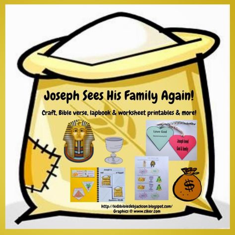 http://kidsbibledebjackson.blogspot.com/2013/08/genesis-joseph-reunited-with-his-family.html Joseph Crafts, Joseph In Egypt, Bible Story Crafts, Manic Monday, Sunday School Kids, Preschool Bible, Bible School Crafts, Classroom Freebies, Bible Crafts For Kids