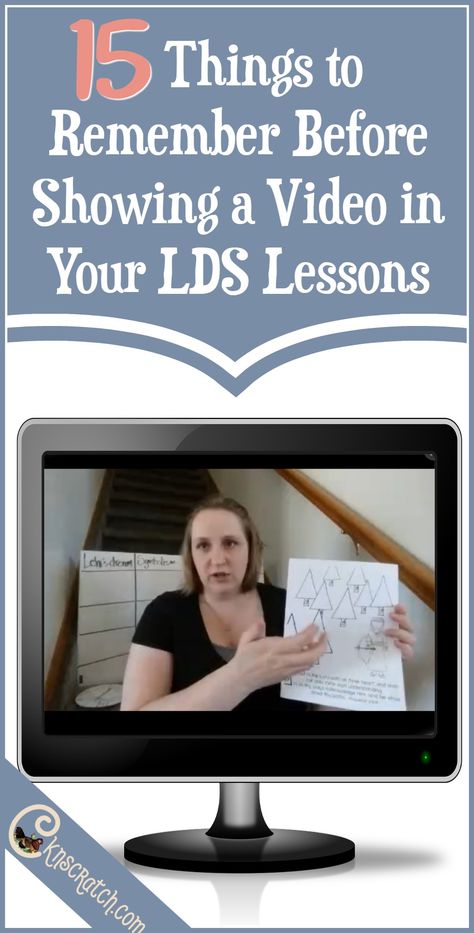 I need to remember these the next time I want to include a video in my LDS lessons. Lds Sunday School, Lds Seminary, Family Home Evening Lessons, Relief Society Lessons, Lds Yw, Yw Lesson, Lds Lessons, Church Inspiration, Visiting Teaching